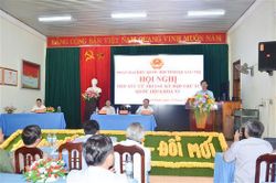 Đoàn ĐBQH tiếp xúc cử tri tại các xã, phường: Kim Thạch, Gio Mỹ, Cam Chính, An Đôn