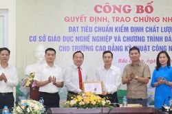 Trường Cao đẳng Kỹ thuật Công nghiệp: Không ngừng nâng cao chất lượng đào tạo nghề