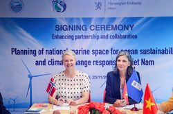 UNDP và Na Uy bắt tay hỗ trợ Việt Nam quy hoạch không gian biển