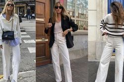 Học các cô nàng Pháp cách mặc đẹp quần jeans trắng