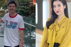 Hoa hậu Đỗ Mỹ Linh khoe nhan sắc khi làm việc tại VTV
