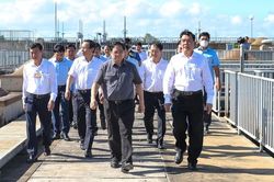 Hai ngày cuối tuần, Thủ tướng thị sát nhiều dự án ở TPHCM, Bà Rịa-Vũng Tàu