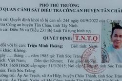 Truy nã toàn quốc đối tượng đánh bạc ở Tây Ninh