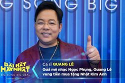 Quá mê nhạc Ngọc Phụng, Quang Lê vung tiền mua tặng Nhật Kim Anh
