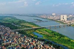 Hàng nghìn ha bãi sông Hồng được định hướng xây khu đô thị, công viên