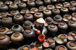 Làng nghề tương bần Hưng Yên
