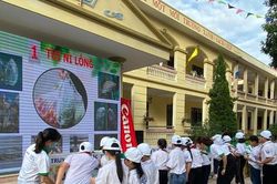 Giúp học sinh học cách bảo vệ môi trường từ những hành động nhỏ