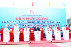Ninh Thuận xây dựng đường nối từ cao tốc bắc-nam với quốc lộ 1 và Cảng biển tổng hợp Cà Ná