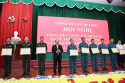 Di Linh tổng kết công tác quân sự, quốc phòng địa phương năm 2022