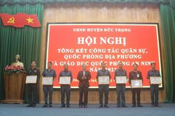 Đức Trọng tổng kết công tác quốc phòng địa phương năm 2022