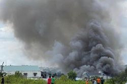 Cháy nổ đùng đùng ở cơ sở làm tượng tại Đồng Nai