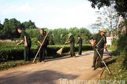 Cựu chiến binh chung sức xây dựng nông thôn mới