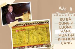 Cổ vật vô giá triều Nguyễn: Bài 8 - Sư bà dùng 7 lượng vàng mua lại kinh Kim Cang