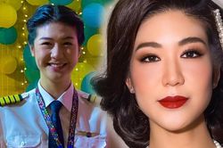Nữ cơ trưởng đầu tiên của Việt Nam tái xuất mạng xã hội, như minh tinh màn bạc