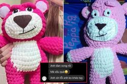 Chàng trai tự đan gấu bông tặng bạn gái và cái kết khiến ai nấy ghen tị