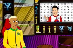 Hoạt hình Richarlison và Son sau vòng 16 đội World Cup