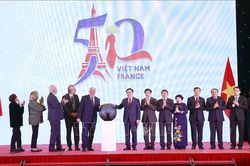 Lễ khởi động các sự kiện kỷ niệm 50 năm thiết lập Quan hệ ngoại giao Việt Nam - Pháp