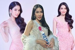 Á hậu Phương Anh hé lộ váy dạ hội Chung kết Miss International: Vẻ đẹp tri thức đầy 'xuất thần'