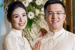 Ngắm những hình ảnh đặc biệt trong lễ cưới của Hoa hậu Ngọc Hân
