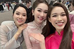 Dàn hoa hậu, sao hot showbiz dự đám cưới Ngọc Hân