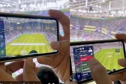 Người hâm mộ có thể sử dụng AR xem thông số cầu thủ trong mọi trận đấu World Cup