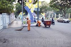 Đảm bảo vệ sinh công cộng dịp Tết Nguyên đán 2023