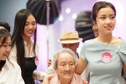 Hai thí sinh Hoa hậu Việt Nam kêu gọi từ thiện được 210 triệu đồng