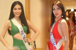 Chấm điểm phần thi bikini của Phương Anh - Thùy Tiên tại Miss International: Đều chung 'khuyết điểm' này