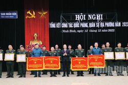 Tổng kết công tác quốc phòng, quân sự địa phương năm 2022