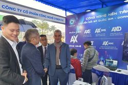 Cyber Eye trình diễn sản phẩm công nghệ tại Chuyển đổi số và Đổi mới sáng tạo