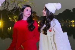 Sao Việt 12/12: Hai con gái xinh đẹp của Quyền Linh thích thú được thăm Hà Nội
