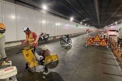 Sửa chữa hầm vượt sông Sài Gòn trong một tháng