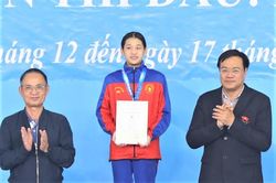 Kình ngư 13 tuổi phá kỷ lục Đại hội Thể thao toàn quốc