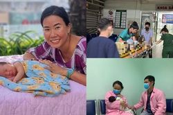 Những mẹ bầu bỗng chuyển dạ sớm, đẻ rơi, 'thoát hiểm' một cách ngoạn mục