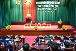 HĐND huyện Gia Viễn khóa XX tổ chức kỳ họp thứ sáu