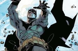 Batman sống sót sau khi rơi xuống Trái Đất từ vũ trụ