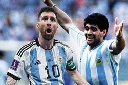 Messi xuất sắc như Maradona ở World Cup 1986