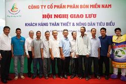 Công ty CP Phân bón Miền Nam: Ấm áp buổi giao lưu khách hàng thân thiết và nông dân tiêu biểu