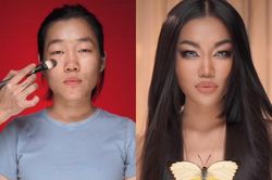 Qua tay 'phù thủy makeup' Ty Lê, Lê Thụy Coconut lột xác ngỡ ngàng