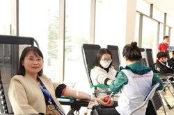 Sôi nổi ngày hội Chủ nhật Đỏ 2023 tại Trường Đại học Kinh tế Kỹ thuật Công nghiệp