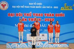 Đại hội Thể thao toàn quốc 2022: Đoàn Hà Nội đang dẫn đầu với 112 huy chương Vàng
