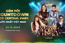 Đêm hội Countdown lớn nhất thành phố Vinh: Đại tiệc của âm thanh, ánh sáng