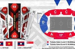 Ngỡ ngàng với giá vé xem trận đấu của đội tuyển Việt Nam và Lào tại AFF Cup 2022