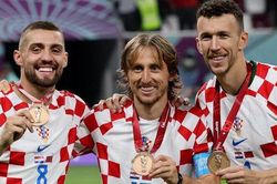 Vịnh trận Croatia - Maroc (2-1): Huy chương đồng mang dấu sao Modric