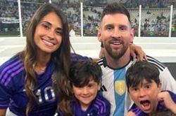 Vợ Messi: Em và các con tự hào về anh
