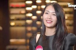 Thí sinh là thủ khoa ở Hoa hậu Việt Nam: 'Phụ nữ đẹp thôi chưa đủ, phải có trí tuệ'