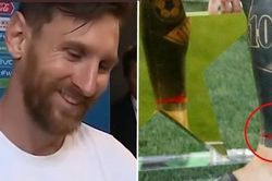 Bí mật về sợi dây màu đỏ của Lionel Messi, mang lại may mắn cho cả đội tuyển Argentina
