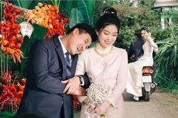 Đám cướI đậm chất miền Tây trong vườn dừa nước ở Trà Vinh