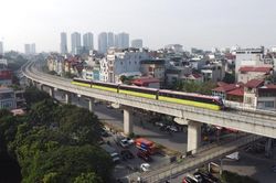Hoàn thành chạy thử đoạn tuyến trên cao đường sắt Nhổn – ga Hà Nội