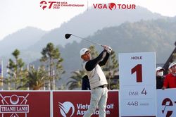 Doãn Văn Định dẫn đầu vòng 1 tại T99 VGA Tour Championship